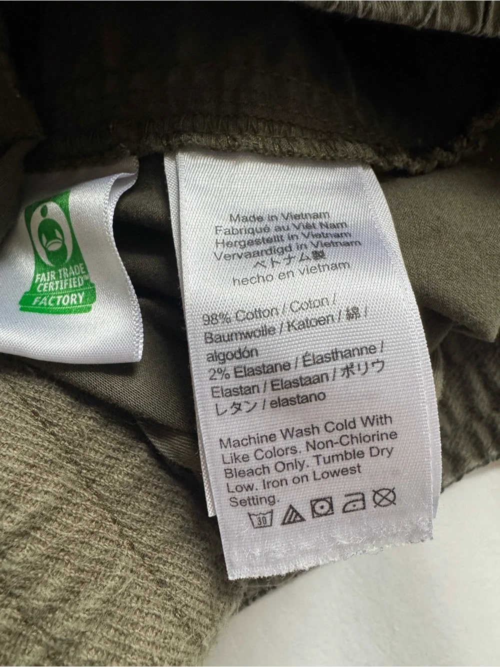 J. Crew 6” Dock Short Green Drawstring Waist Cotton Stretch Minimal